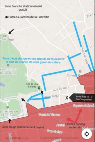 L'Antoninplein Centre-Maison Carree/P1 Bis นีมส์ ภายนอก รูปภาพ